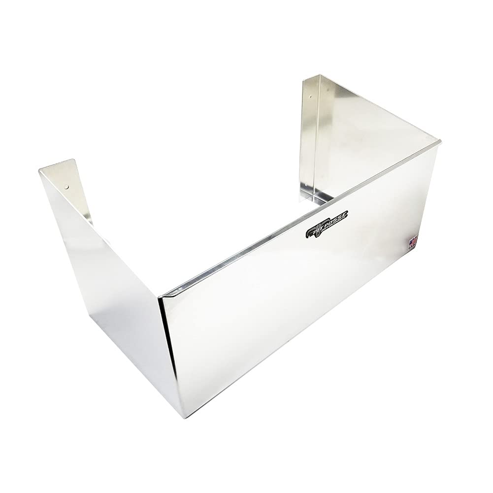 Double Utility Fuel Jug Holder Storage Rack Shelf - Holds Two 5-Gallon Jugs - Anti-Rusting Aluminum C650491