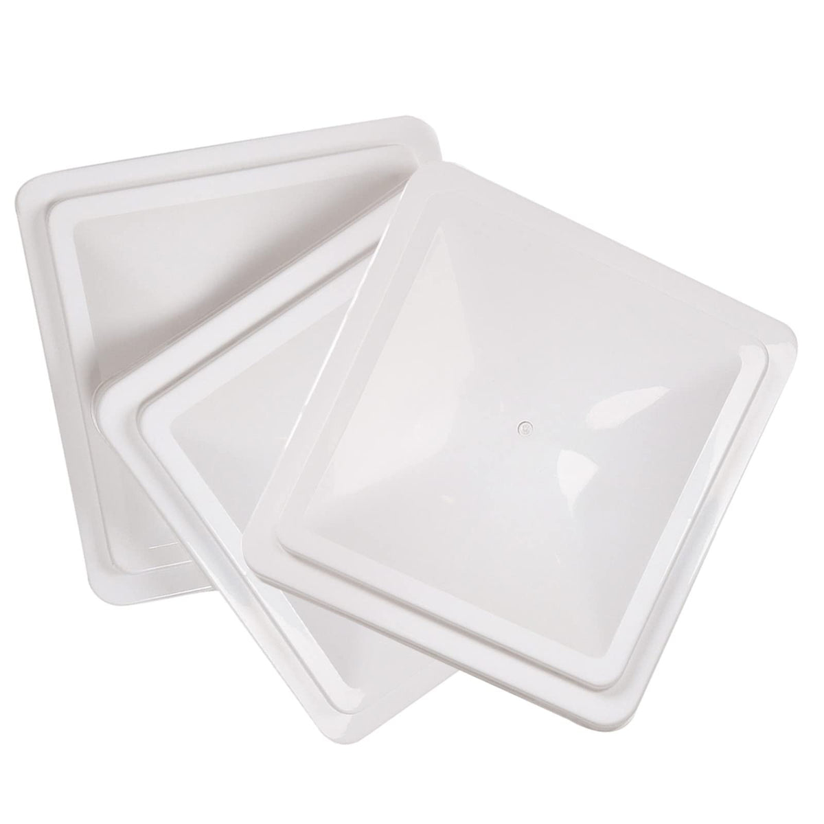 4 Pack 14" White Roof Vent Cover E896837