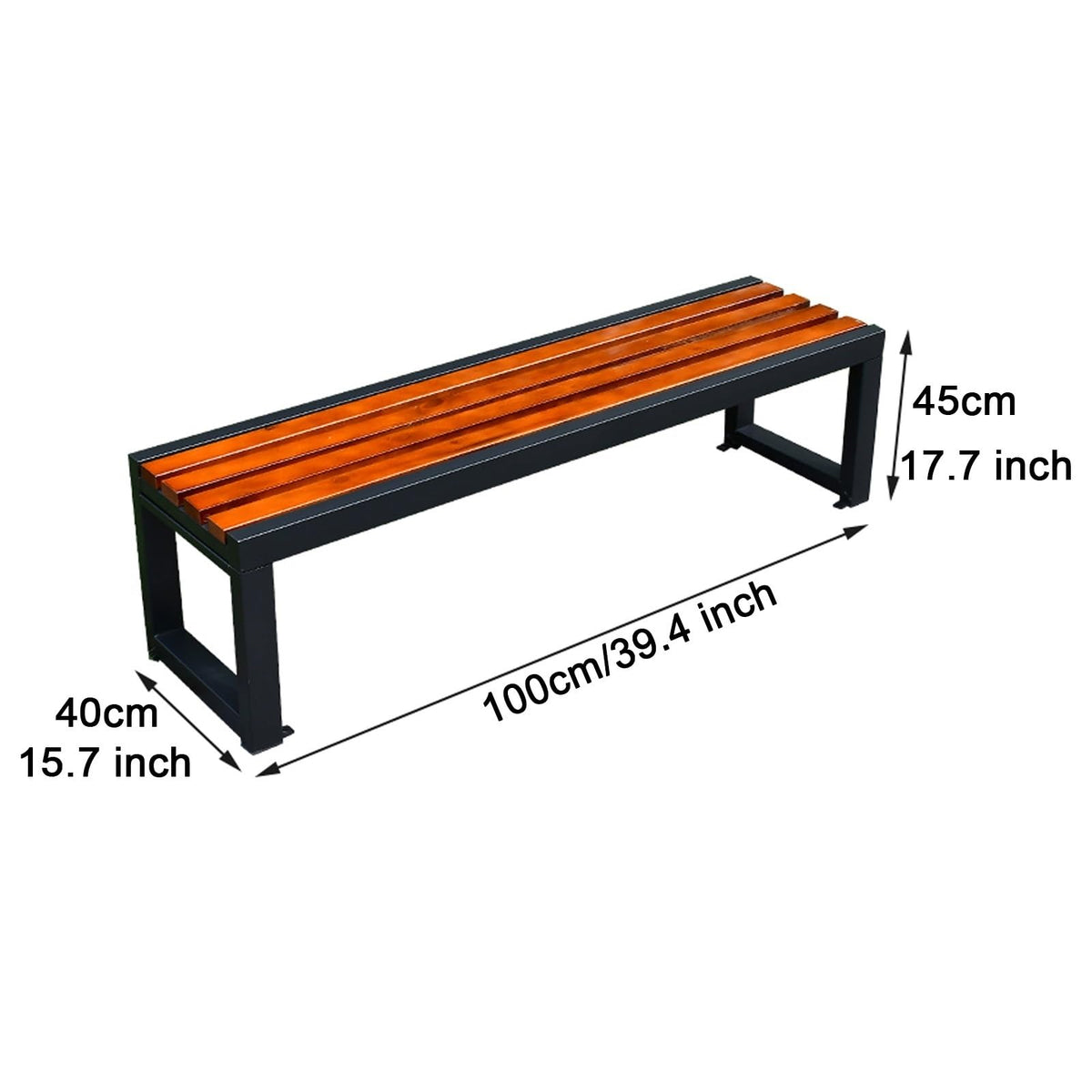 Cast Iron Outdoor Bench Q2219