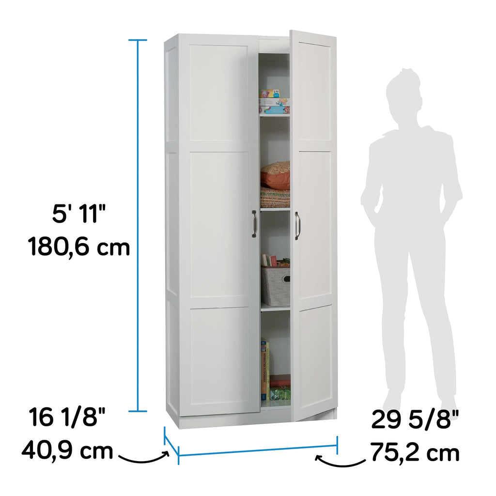 White Storage Cabinet Q690
