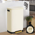 13 Gal Stainless Steel Step Trash Can E972051