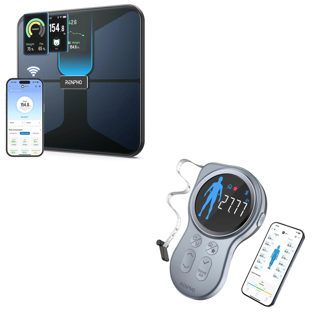 Smart Tape with Large Display, Scale with BMI Y649988