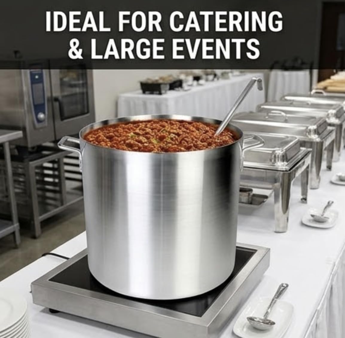 60 Quart Aluminum Stock Pot R912