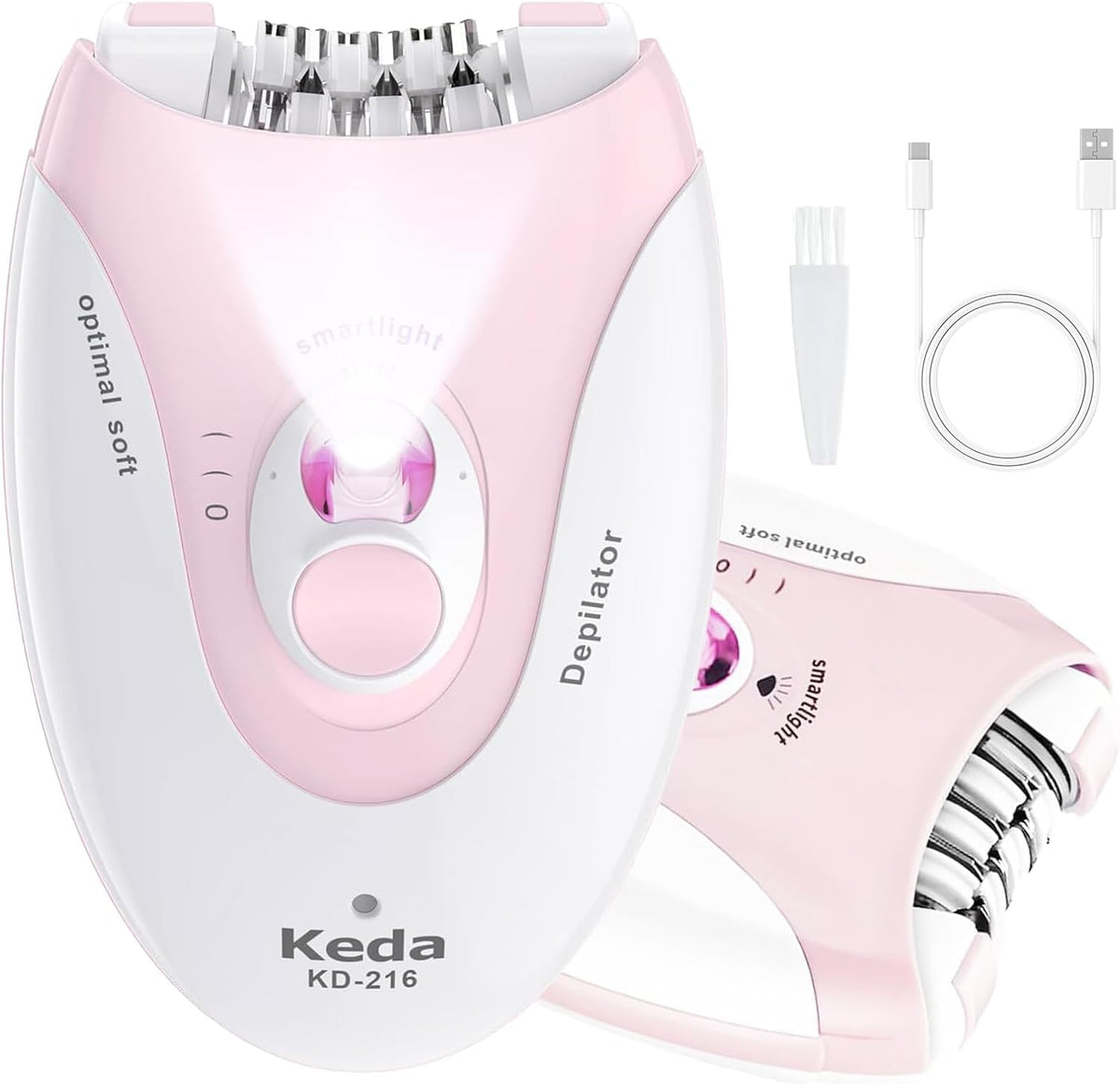 Rechargeable Epilator with LED Light G142