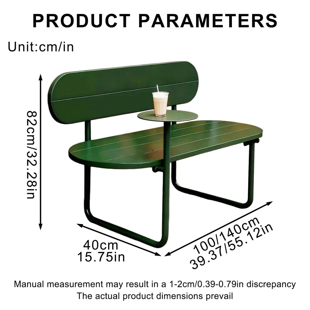 Metal Outdoor Bench I893895
