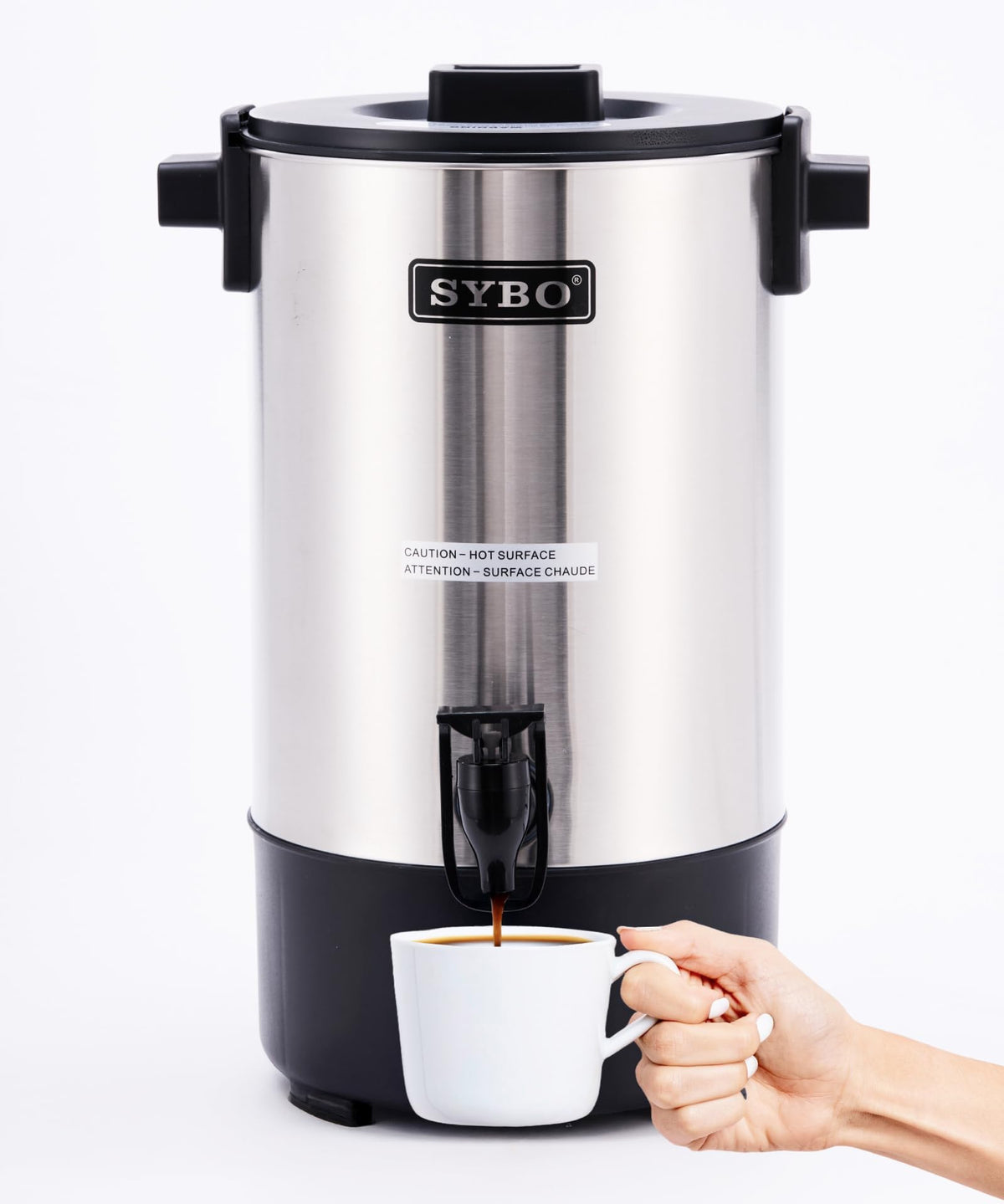 6L Stainless Steel Coffee Urn F1896