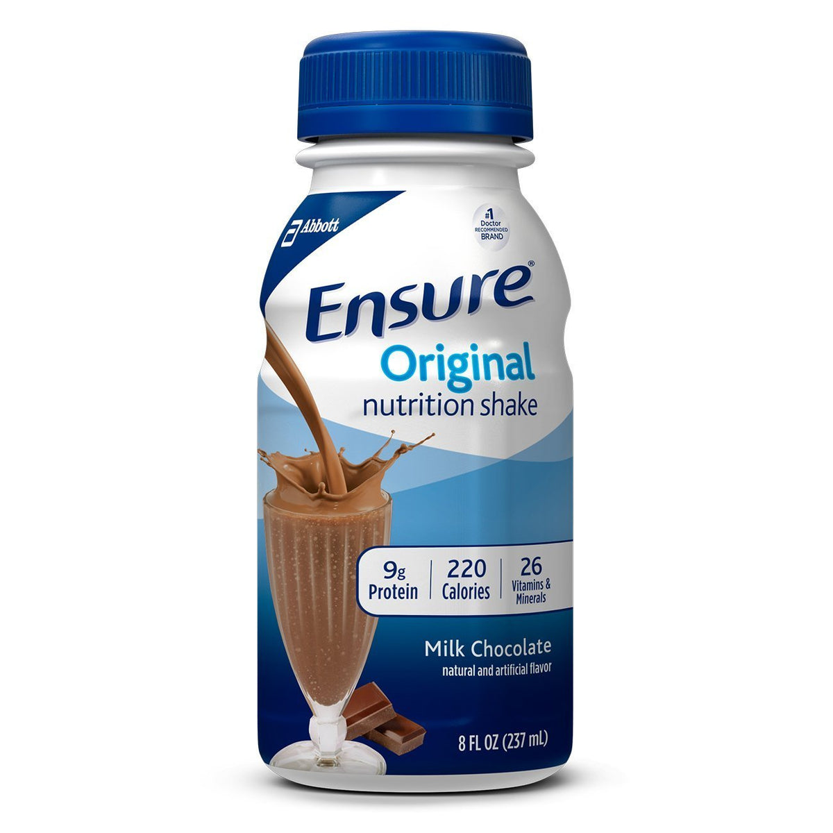 Original Nutrition Shake Milk Chocolate 8 Ounces 12 Count W6967