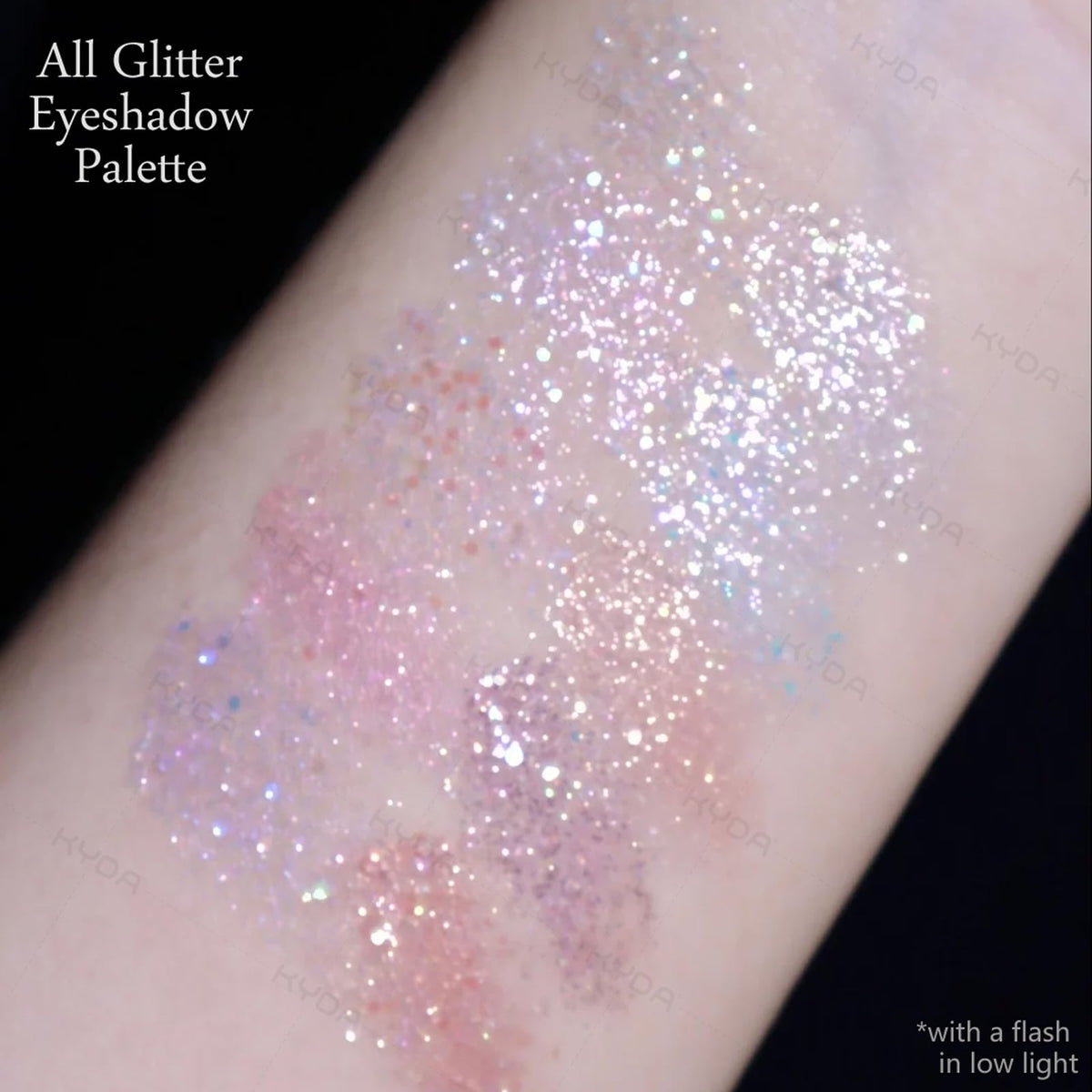 10 Colors Glitter Eyeshadow Palette Z4356