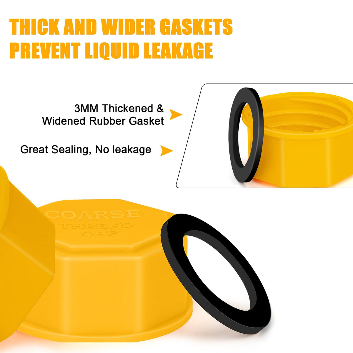 Gas Can Cap 5 Gallon Coarse Thread Q5563