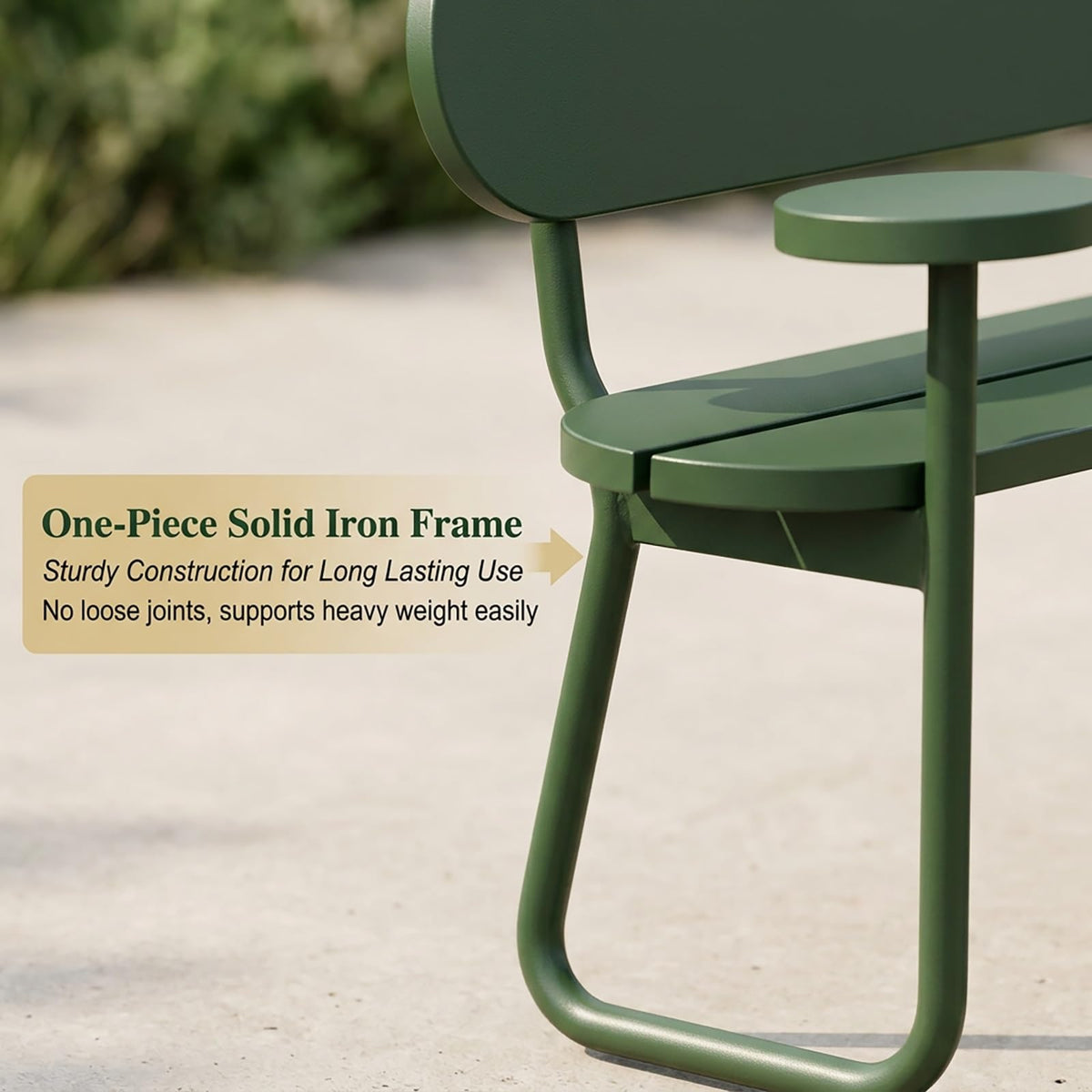 Metal Outdoor Bench I893895