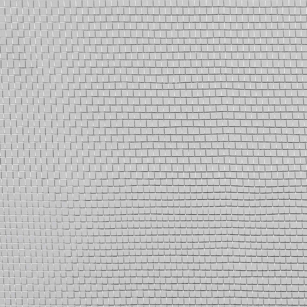 Aluminum Window Screen Mesh 39.4"x196.9" Silver Roll J423366