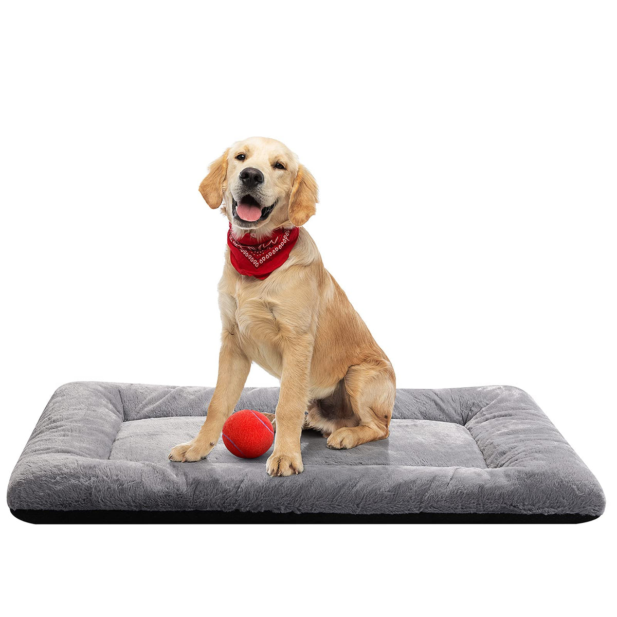 Washable Dog Crate Pad 36-Inch Gray O727