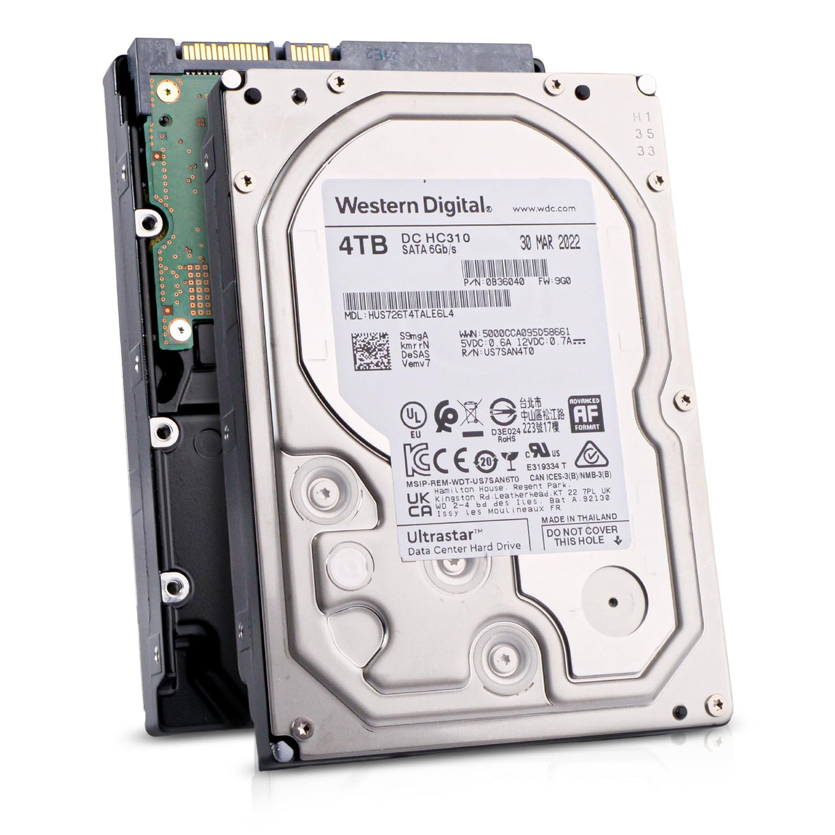 4TB 7200 RPM SATA 3.5-inch Internal Hard Disk Drive T29989