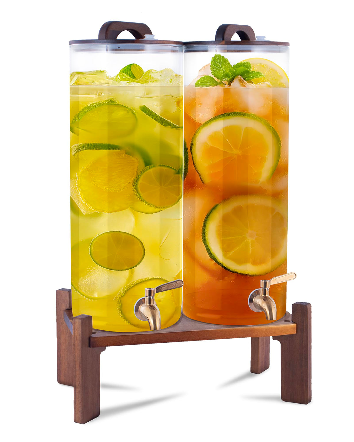 2.2 Gallon Glass Drink Dispenser with Stand X6446