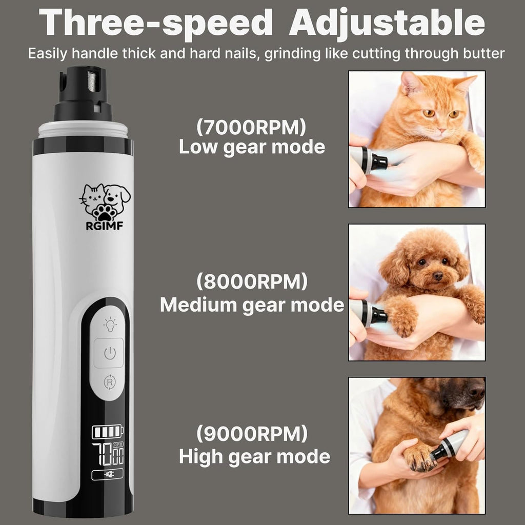 Dog Nail Grinder with Light B8271