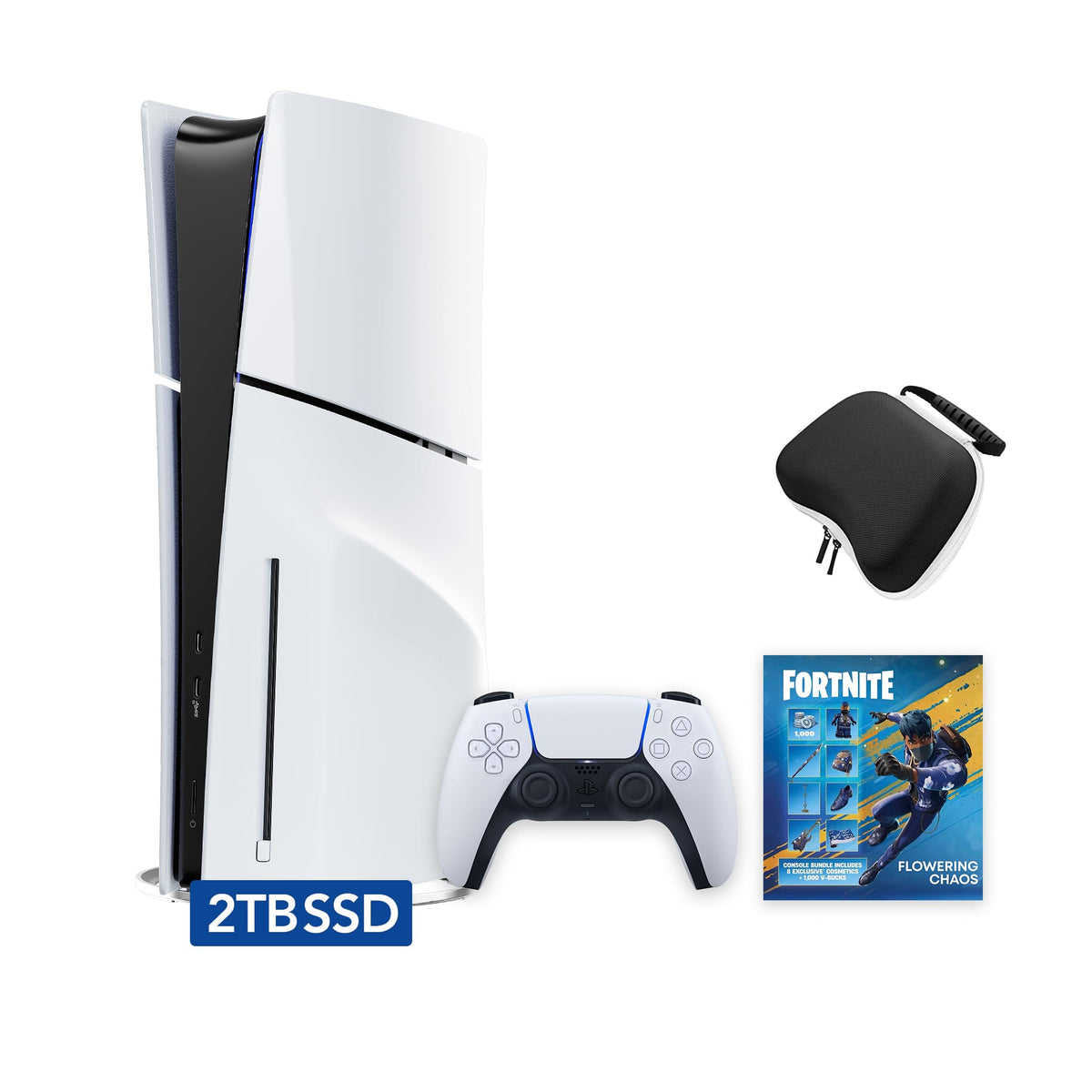 White 2TB Disc Edition Gaming Console F21782