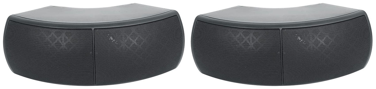 Black Dual 4" Indoor/Outdoor 70V Speaker, 2-Pack K502