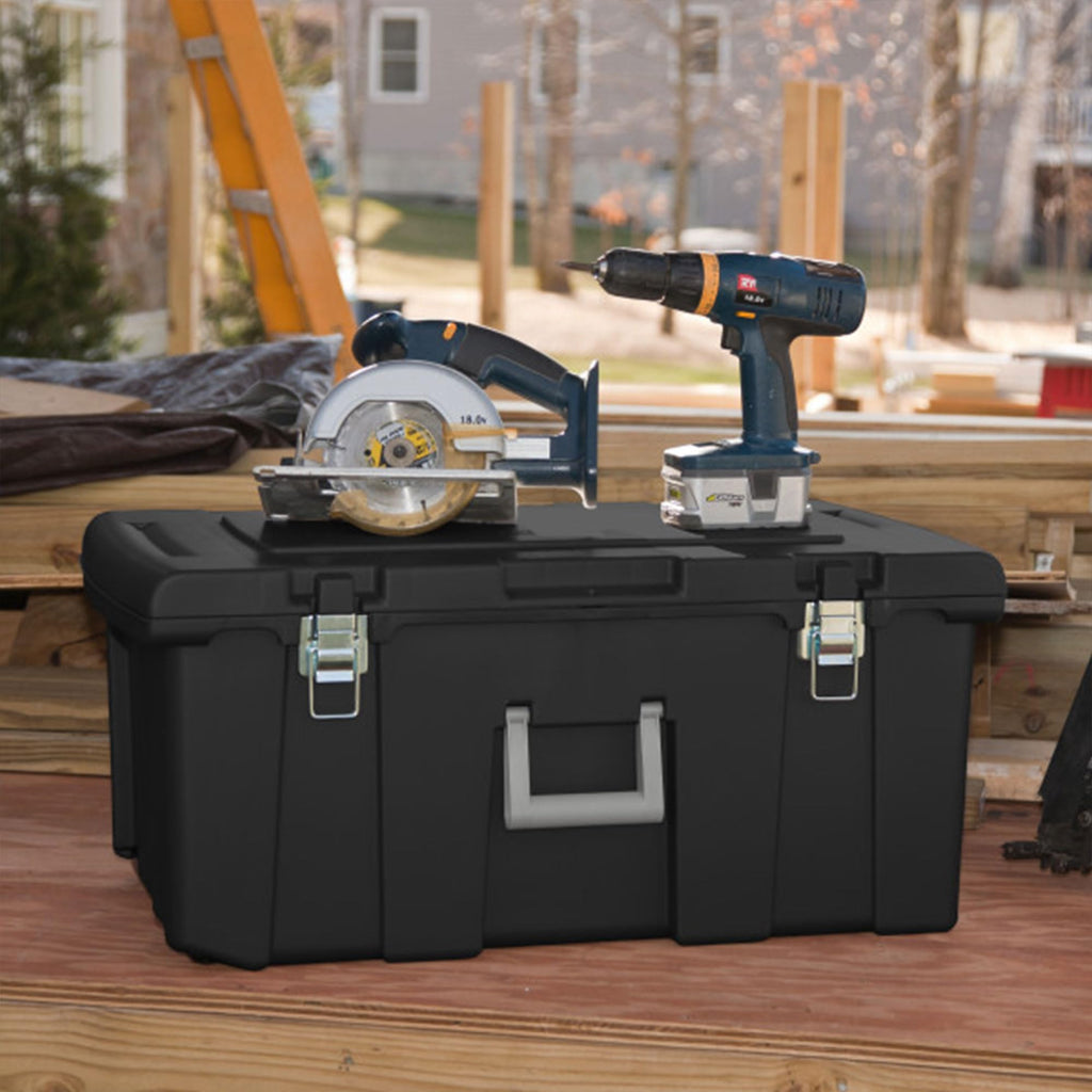 Wheeled Utility Storage Container with Lids, 6-Pack R217