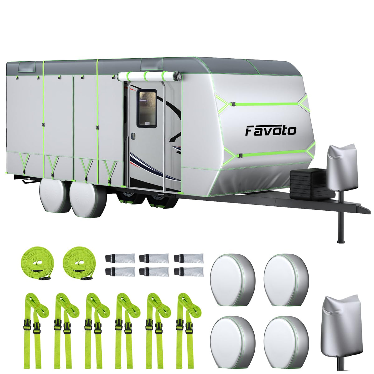 22-24 ft Travel Trailer Cover N671
