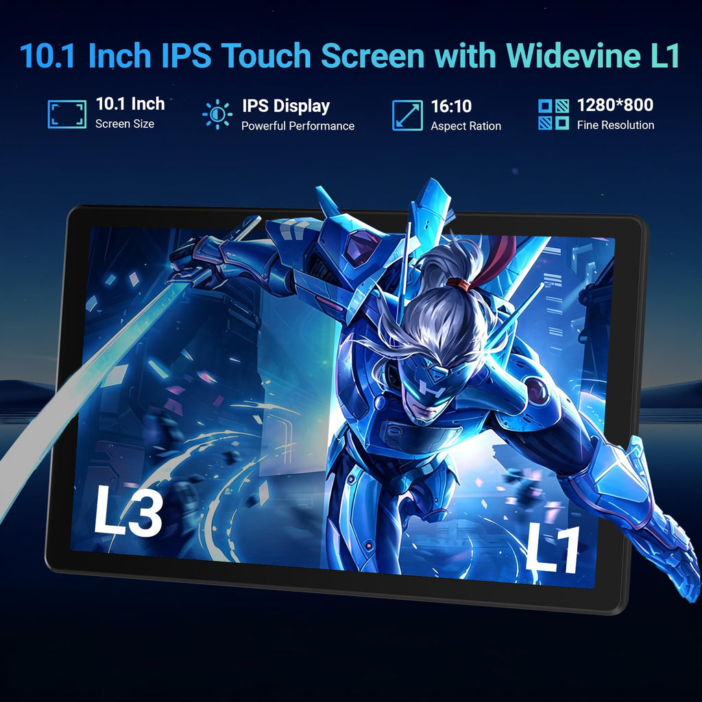 Android 16 Tablet with Keyboard F95876