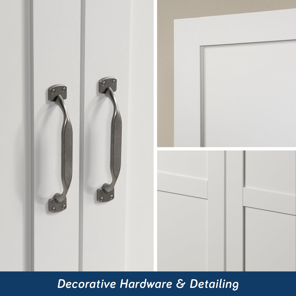 White Storage Cabinet Q690