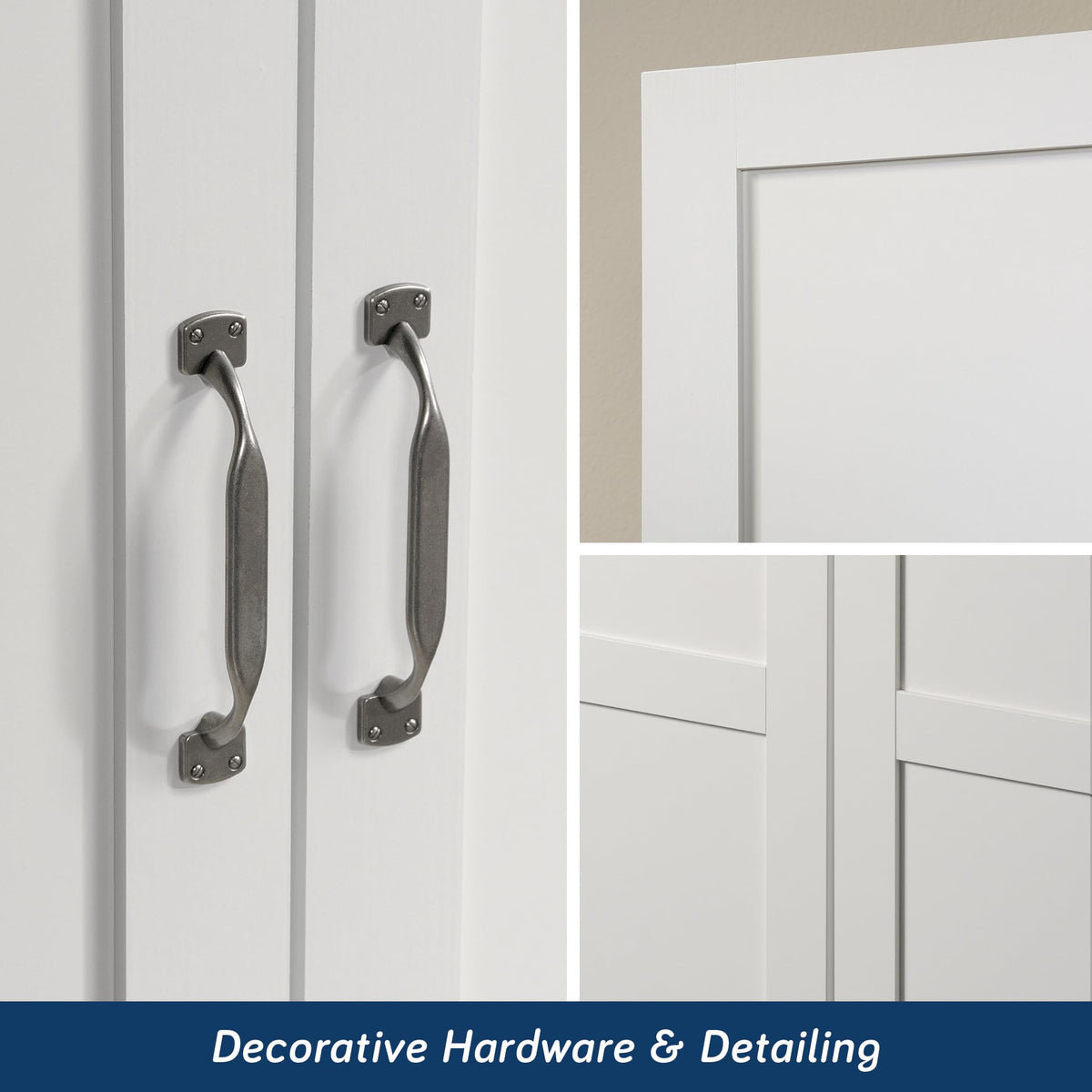 White Storage Cabinet Q690