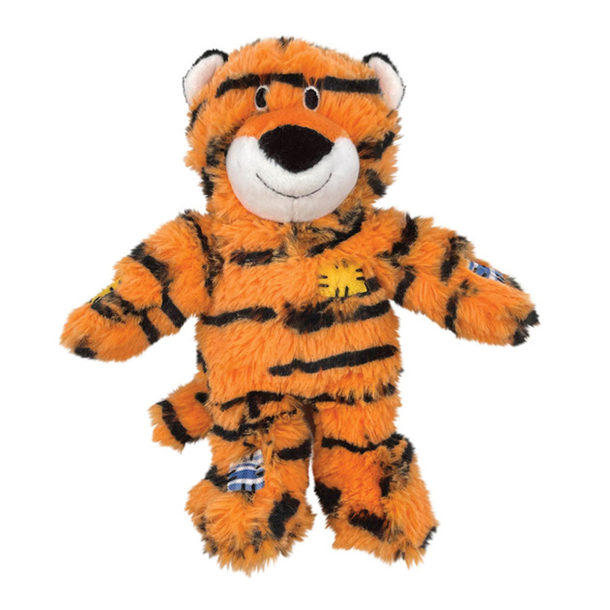 3 Pack Durable Plush Dog Toys with Knotted Rope & Squeaker P498