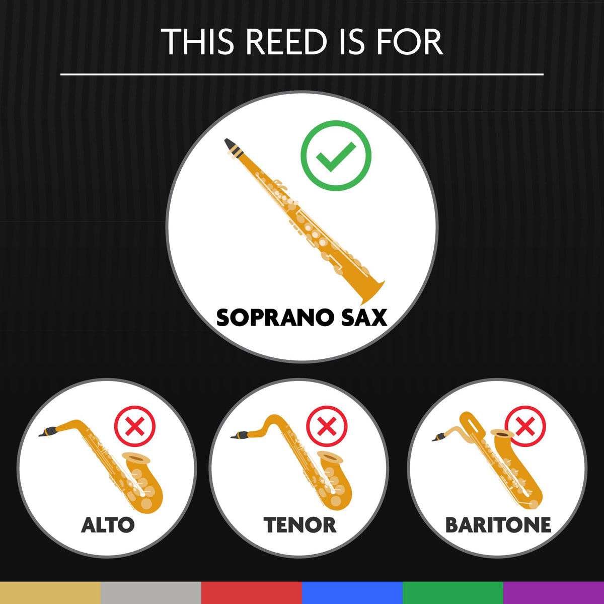 Soprano Saxophone Reed Strength 2.50 Z479116