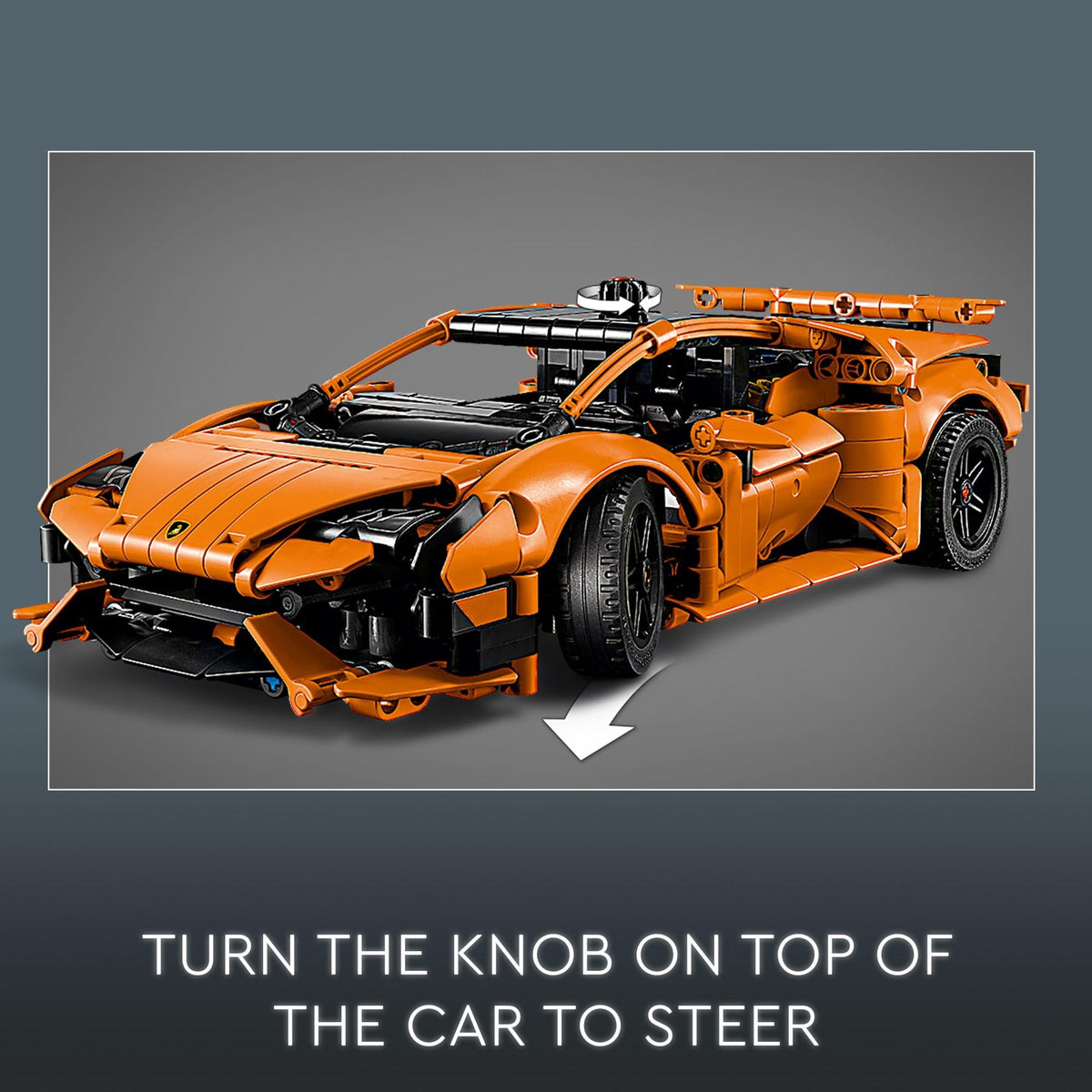 Orange Building Toy Car O285952