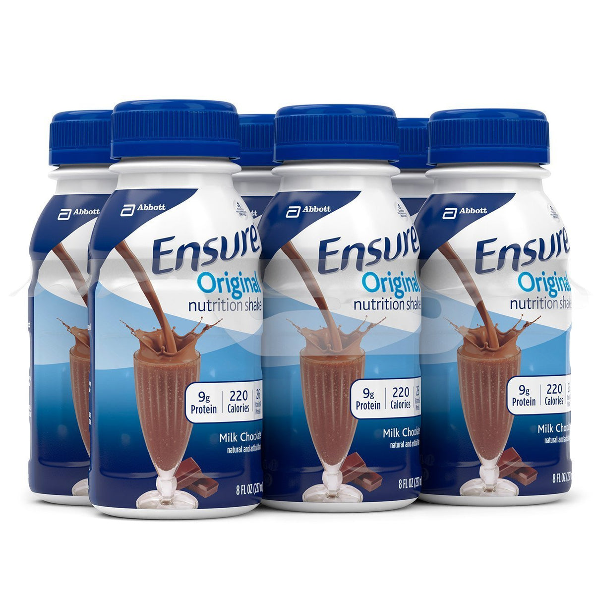 Original Nutrition Shake Milk Chocolate 8 Ounces 12 Count W6967
