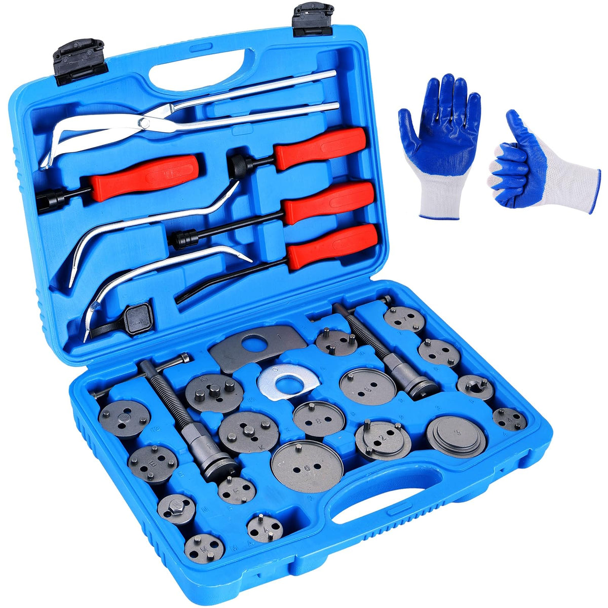 Heavy-Duty Disc Brake Caliper Tool & Drum Brake Tool S9069