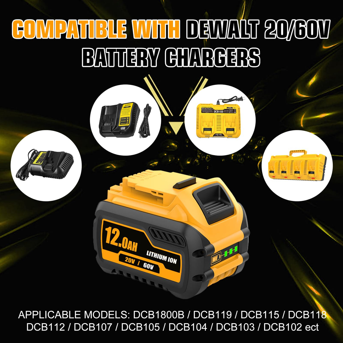 12.0Ah Replacement Battery P7483