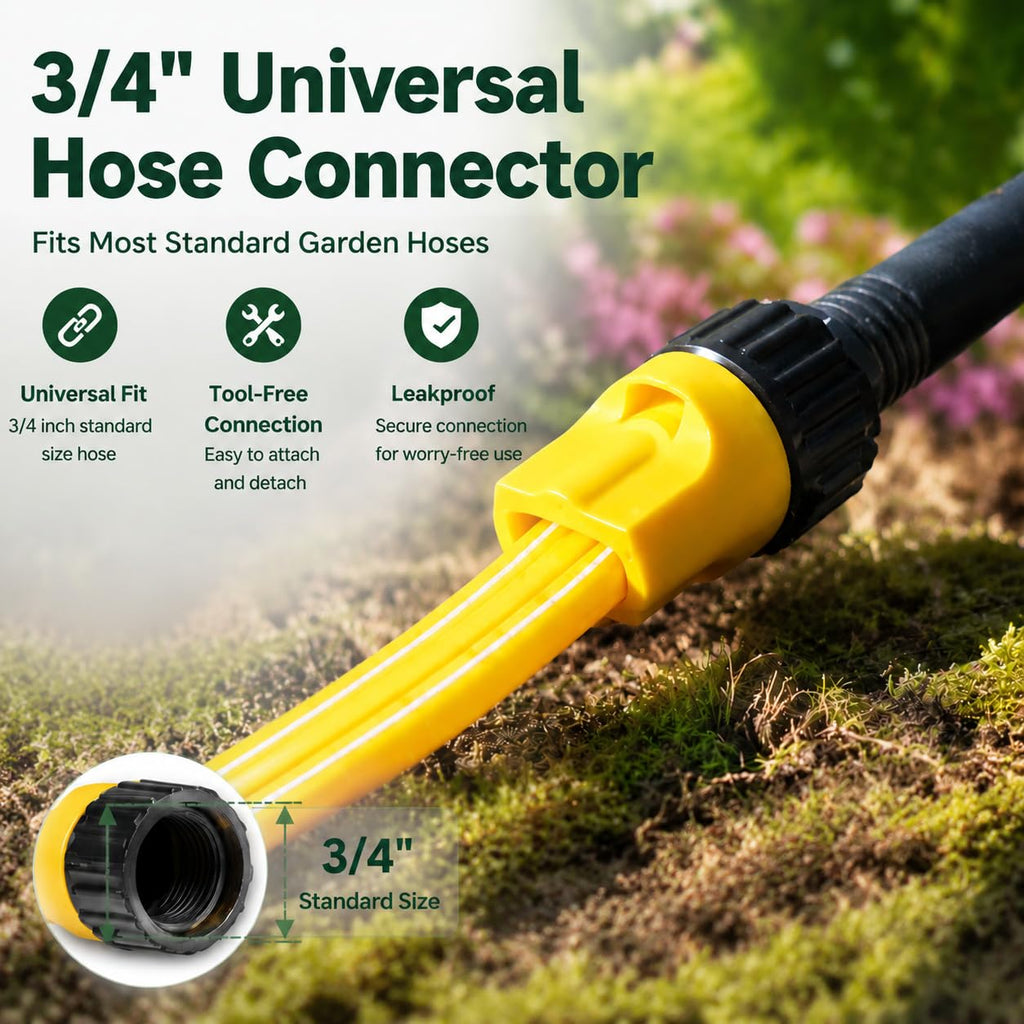 4-Pack 25 ft Sprinkler Soaker Hose A933