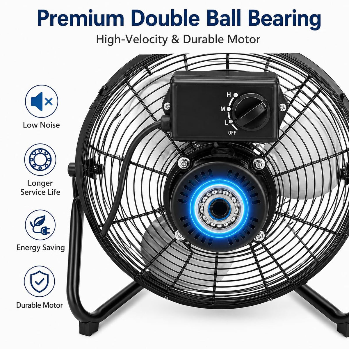 20 Inch Industrial Floor Fan L9293