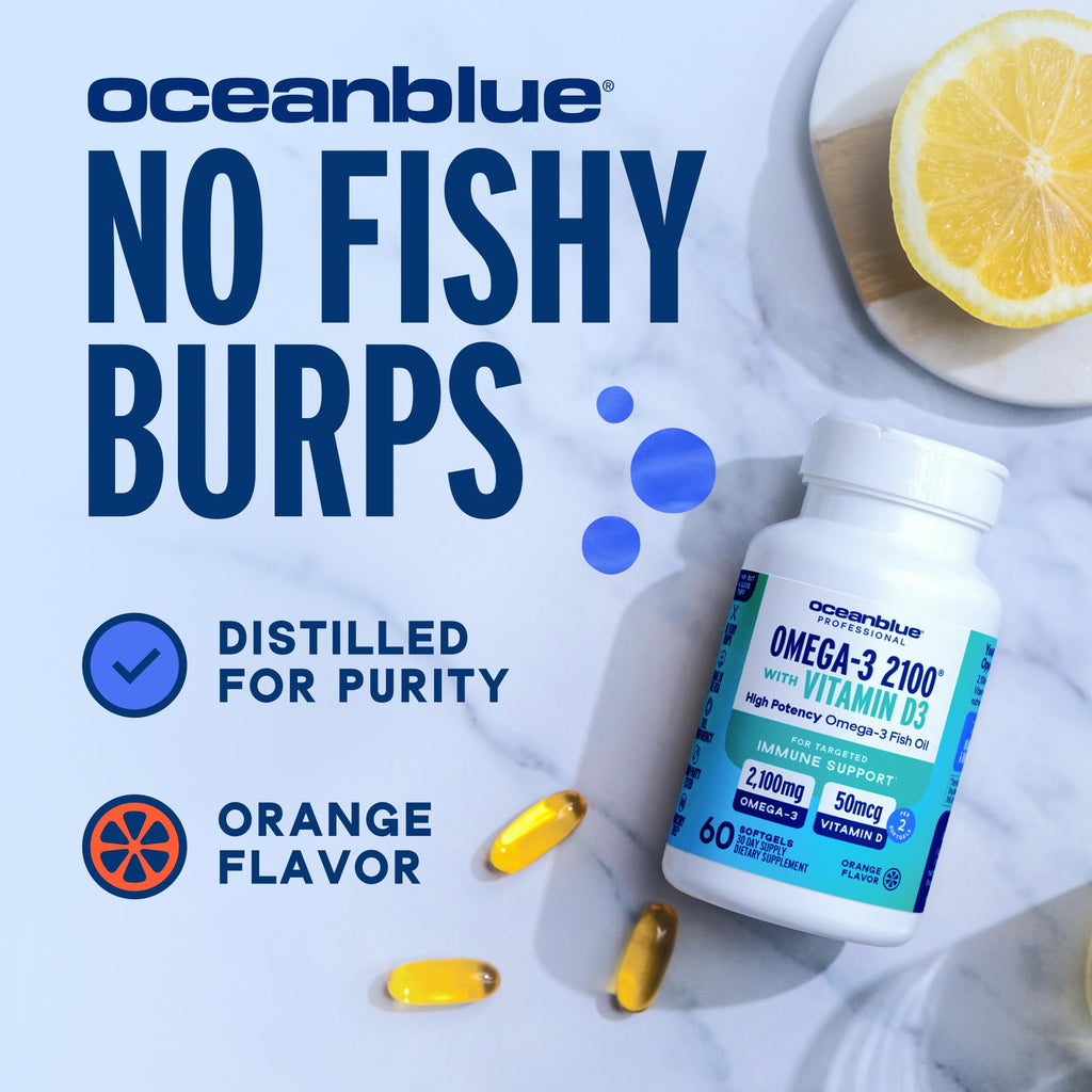 Omega-3 with Vitamin D3 Softgels B8678
