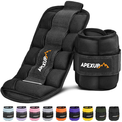 10lbs/pair Adjustable Ankle Weights with Lifting Straps A498212