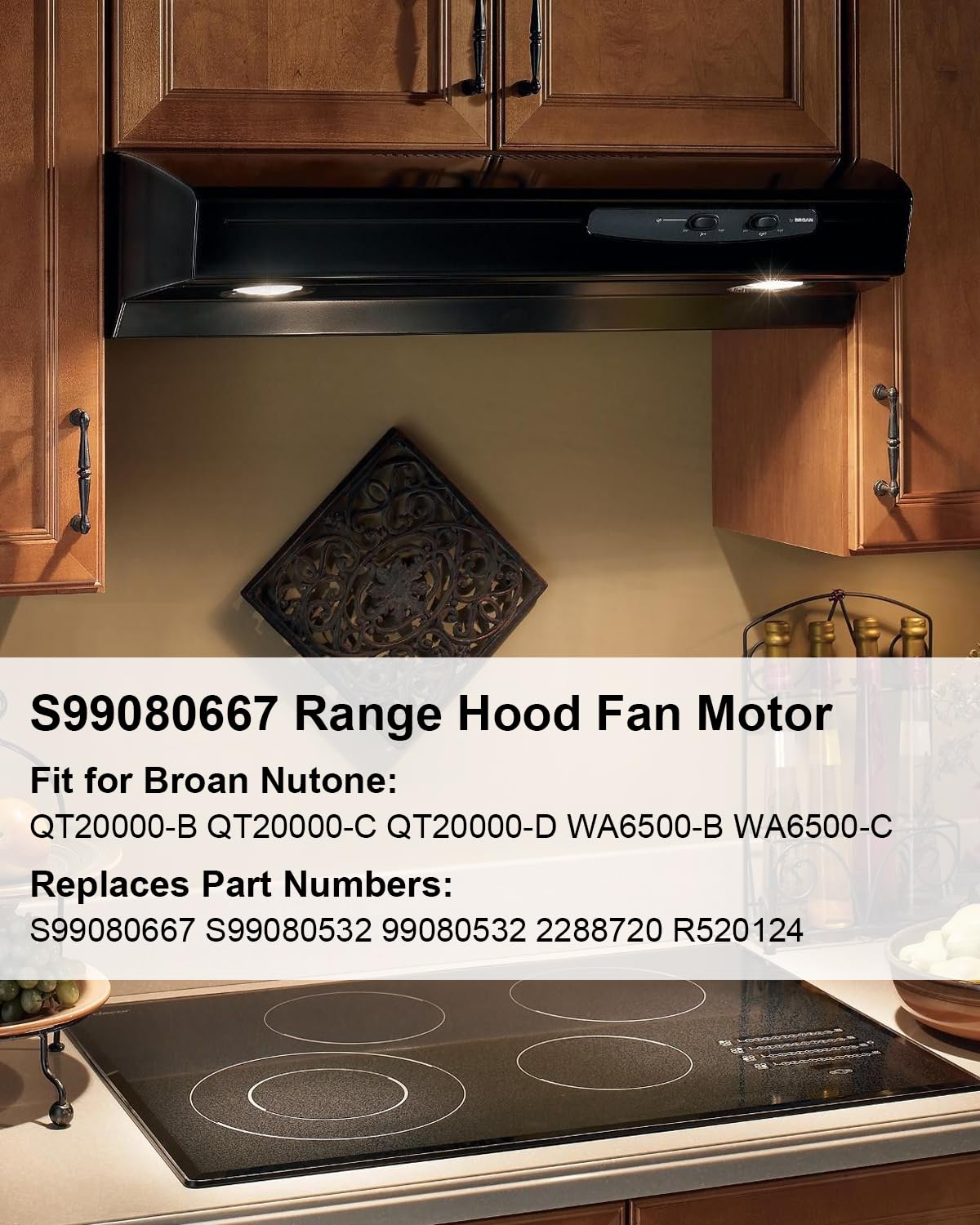 Fan Motor for Range Hood K6316