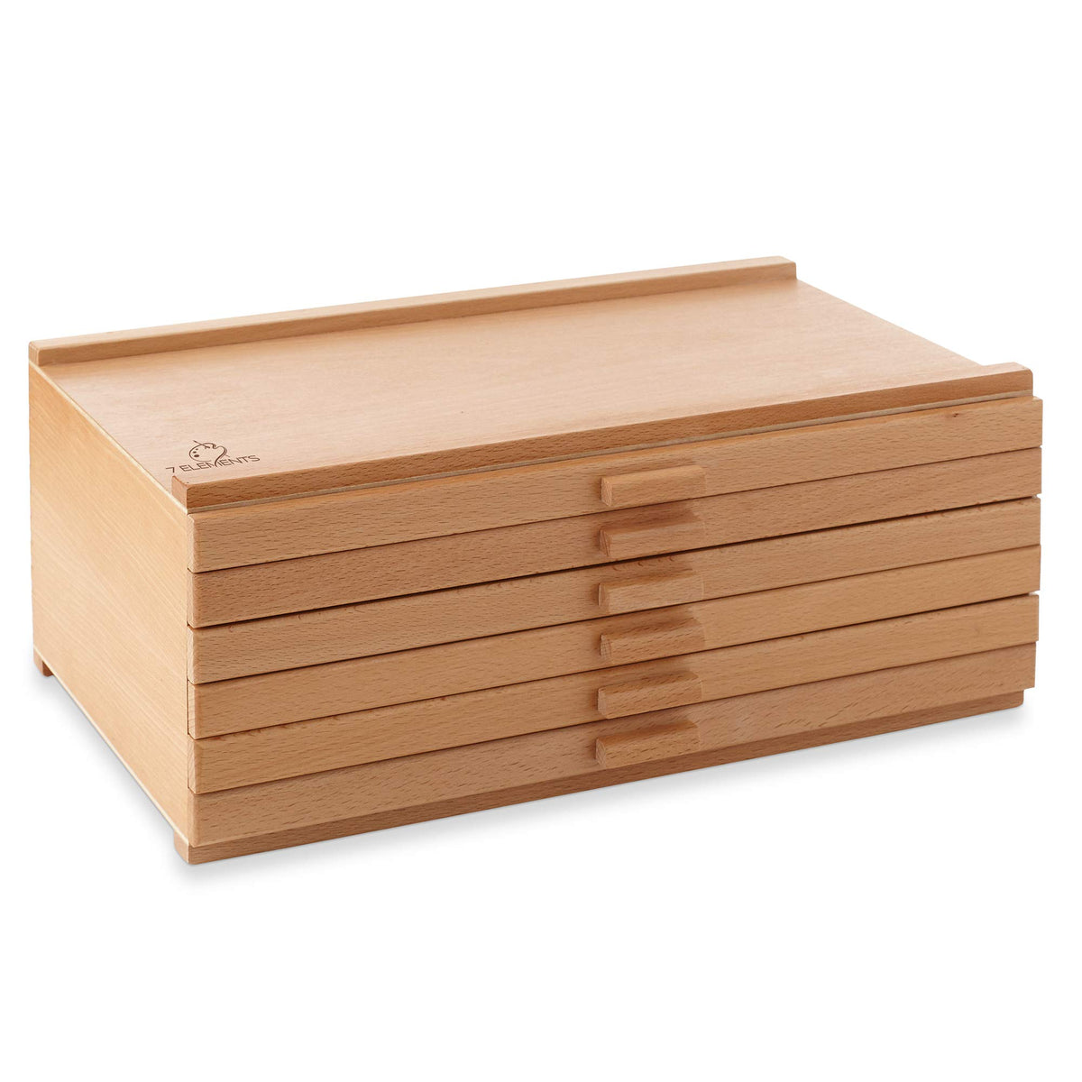 6 Drawer Wooden Artist Storage Box G587