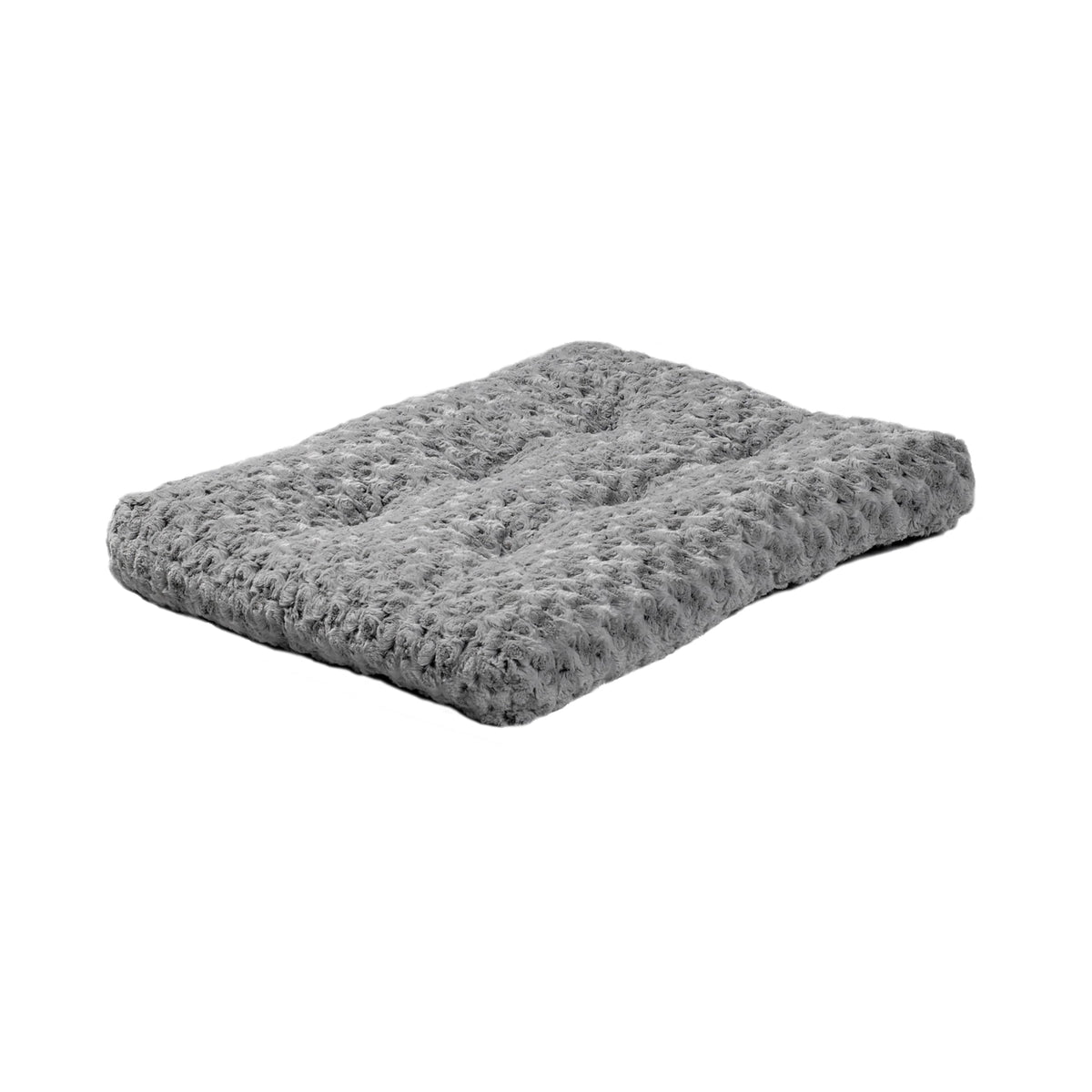 Gray Ombré Swirl Plush Pet Bed U341