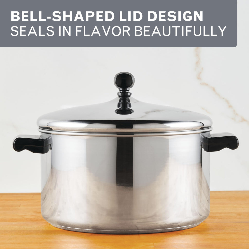 Stainless Steel 6-Quart Stockpot with Lid A842