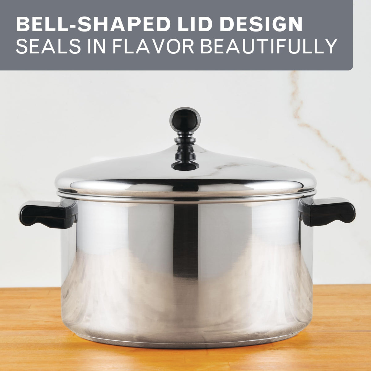 Stainless Steel 6-Quart Stockpot with Lid A842