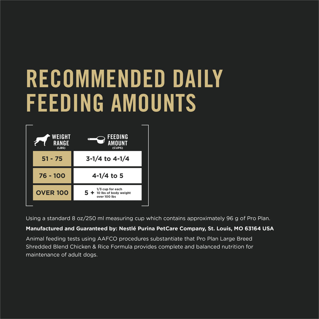 Chicken & Rice Large Breed Dry Dog Food 34 lb Bag D504336