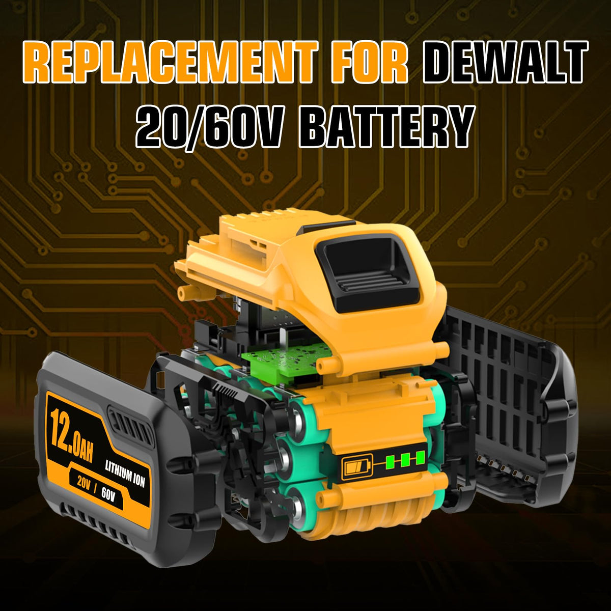 12.0Ah Replacement Battery P7483