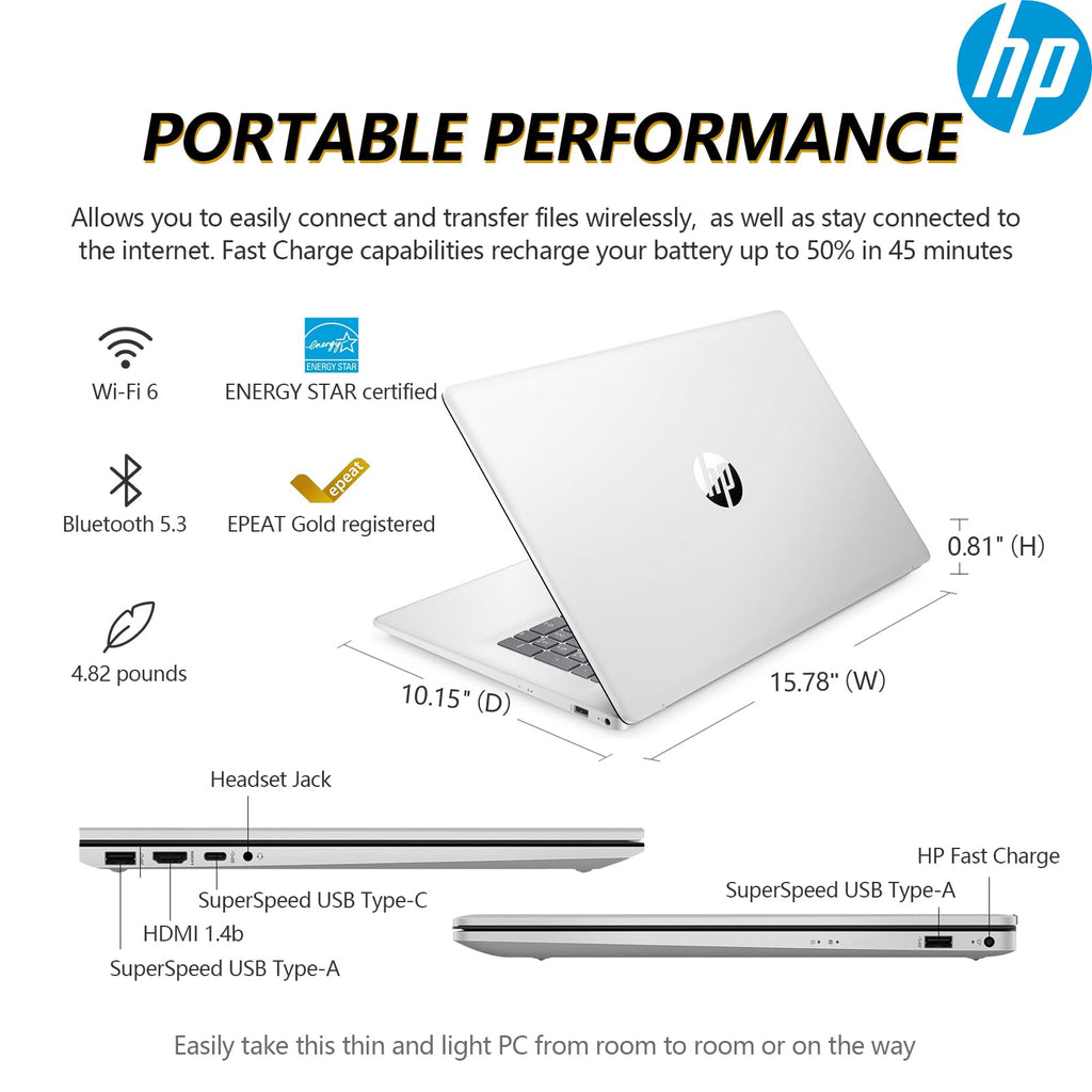17.3 Inch Touch Screen Laptop, AMD Ryzen 5, 16GB RAM 1TB SSD G38620