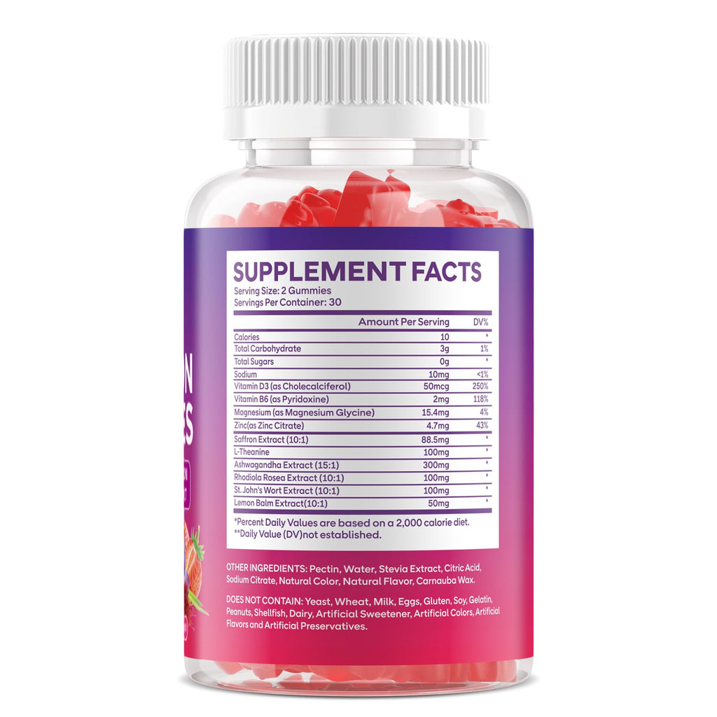 Strawberry Flavor 120 Count Gummies J2159