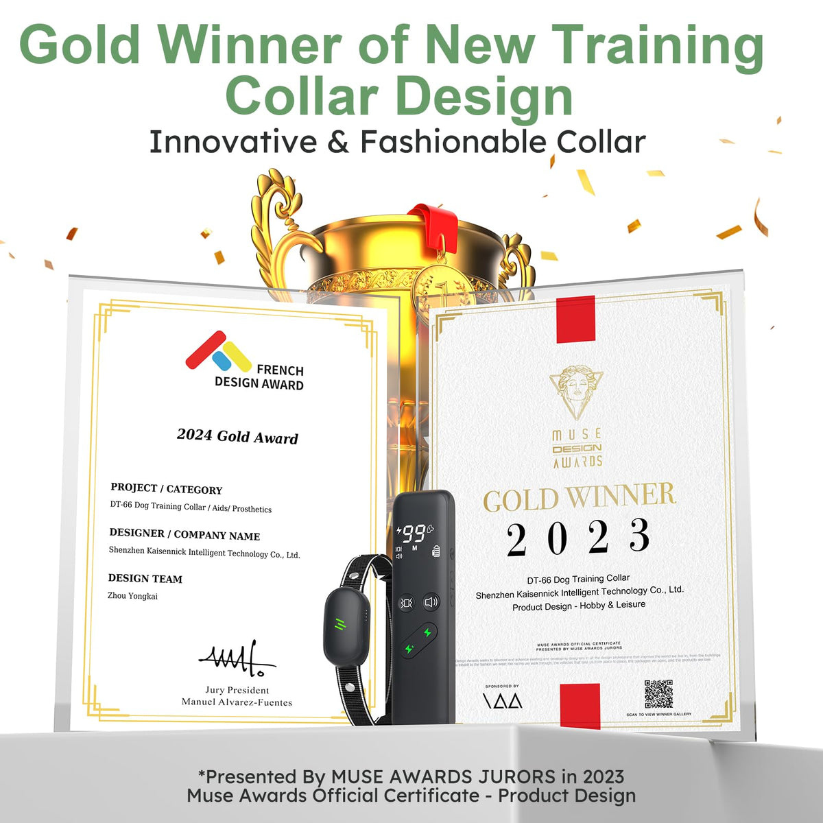 Dog Electric Training Collar with Remote R86988
