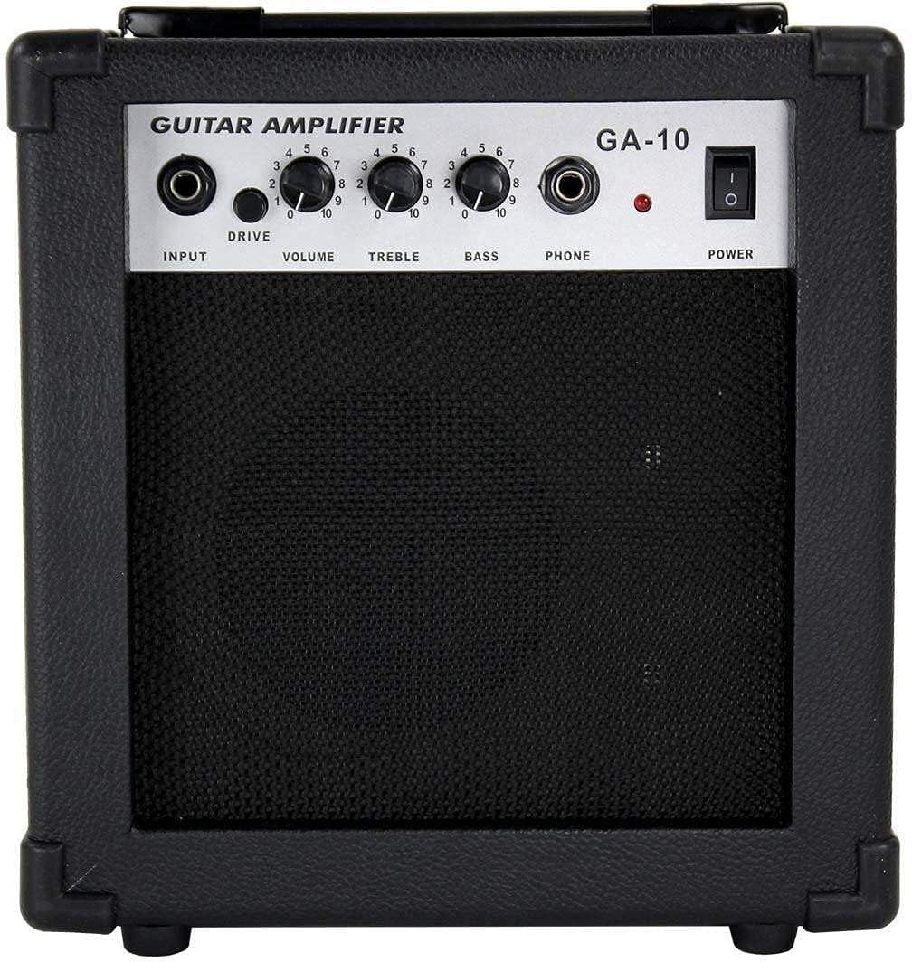 3/4-Size Mini Strat Electric Guitar with Amplifier H7075