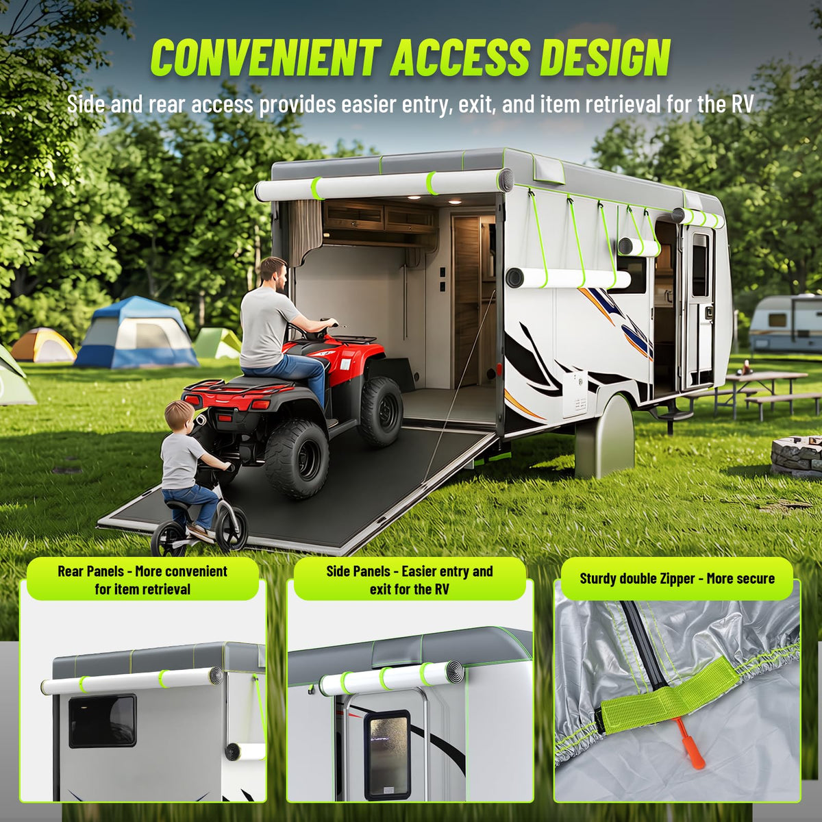 22-24 ft Travel Trailer Cover N671