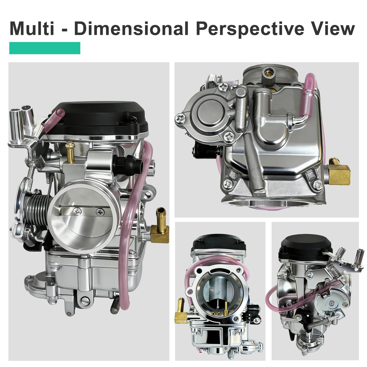 CV40 Carburetor with Choke Cable Replacement V3736