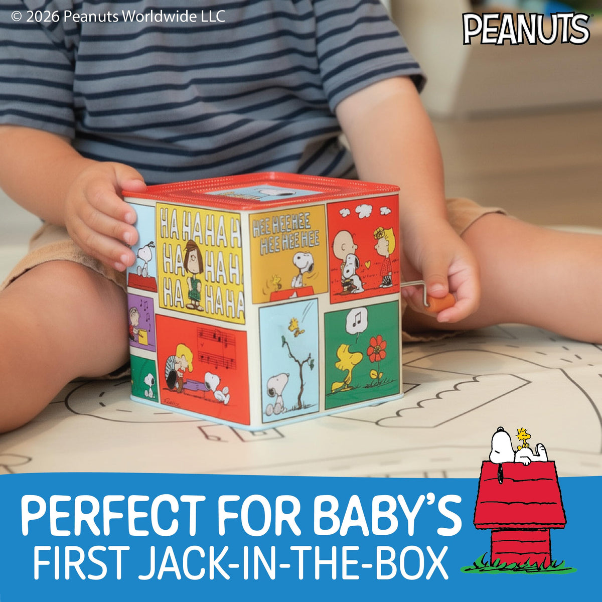 Musical Metal Jack-in-the-Box T30725